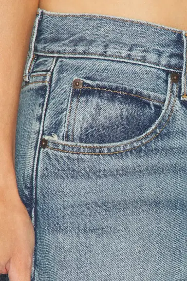 Frame x Alexandra Leclerc The Leo Low Rise Baggy Jean | Thumbnail 8