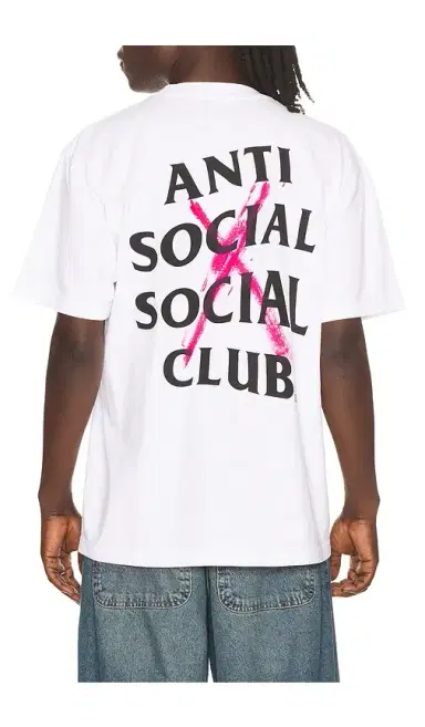 Anti Social Social Club Cancelled Hand Painted Tee | Thumbnail 1