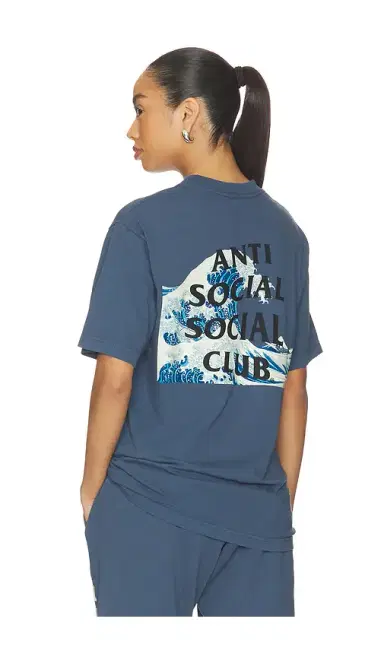 Anti Social Social Club The Great Wave Tee | Thumbnail 3