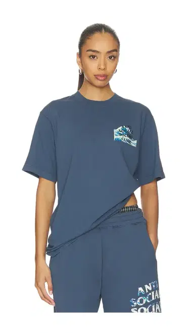 Anti Social Social Club The Great Wave Tee | Thumbnail 4