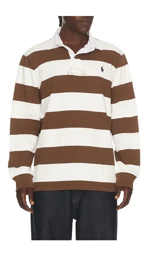 Polo Ralph Lauren Long Sleeve Iconic Rugby Stripe Polo