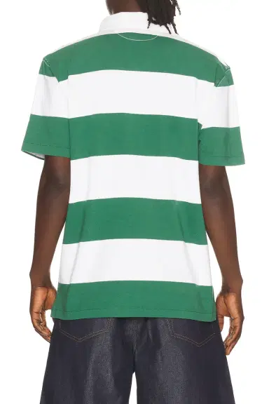 Polo Ralph Lauren Short Sleeve Jersey Knit Iconic Rugby Stripe Polo | Thumbnail 4