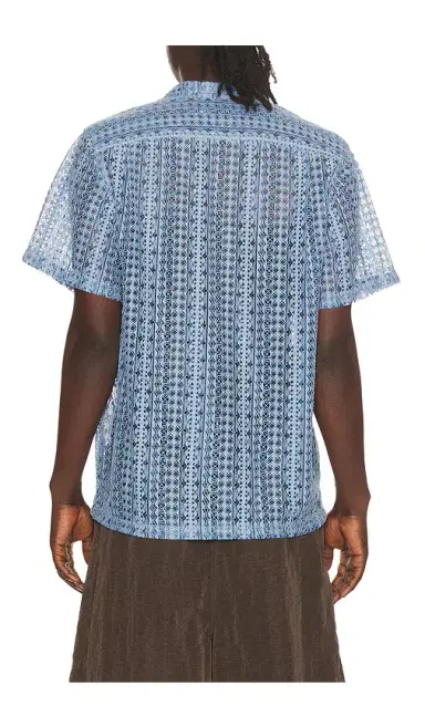 BATHER Tide Gonzo Lace Camp Shirt | Thumbnail 2