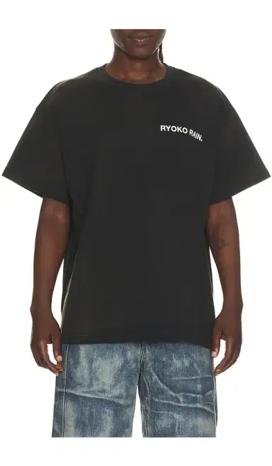 Ryoko Rain Poet Silhouette Tee | Thumbnail 1 Ryoko Rain Poet Silhouette Tee | Thumbnail 1