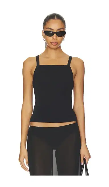 LESET Nando Square Neck Tank | Thumbnail 1