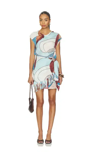 ROAME. Remy Fringed Mini Dress | Thumbnail 1 ROAME. Remy Fringed Mini Dress | Thumbnail 1