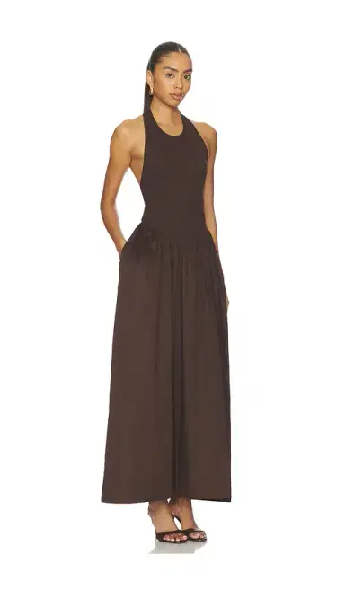 ROAME. Cody Rib Maxi Dress | Thumbnail 1 ROAME. Cody Rib Maxi Dress | Thumbnail 1