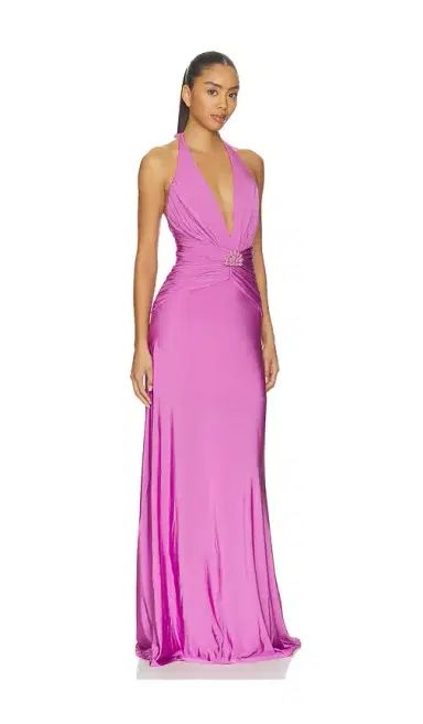 PatBo Gisele Jersey Back Slit Maxi Dress | Thumbnail 2 PatBo Gisele Jersey Back Slit Maxi Dress | Thumbnail 2