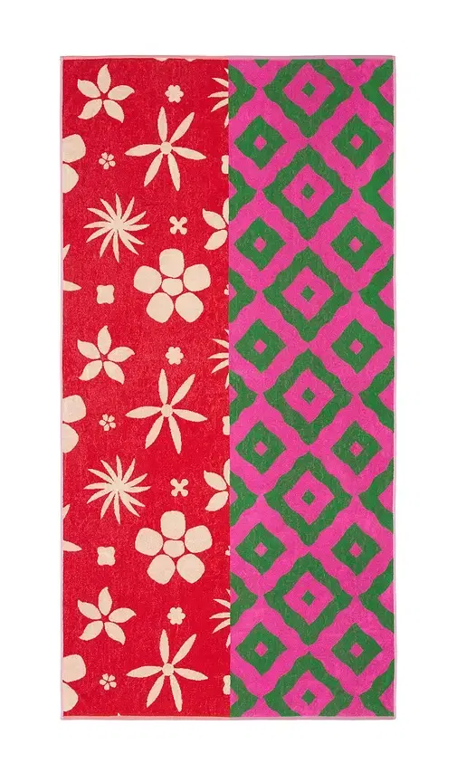 Dusen Dusen Peony Beach Towel