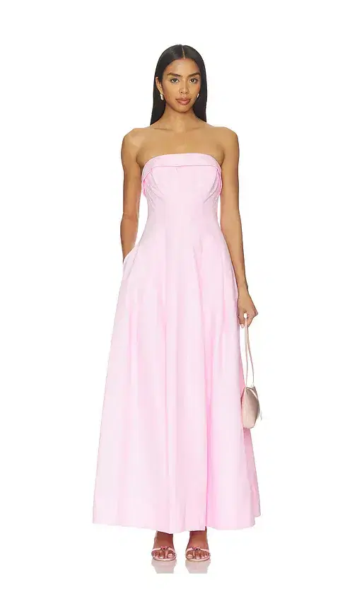 Avril Cotton Bustier Dress