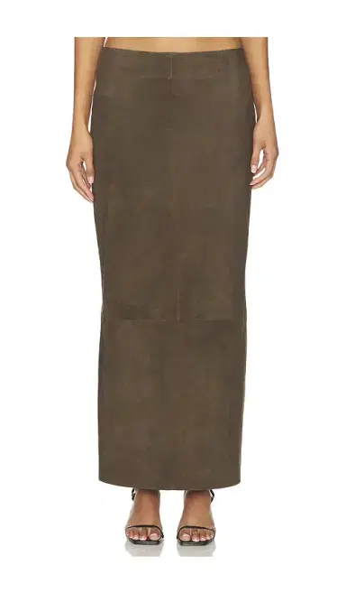 St. Agni Suede Column Skirt | Thumbnail 1 St. Agni Suede Column Skirt | Thumbnail 1