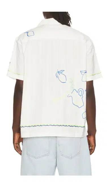 Dunst Hand Drawing Open Collared Shirt | Thumbnail 2