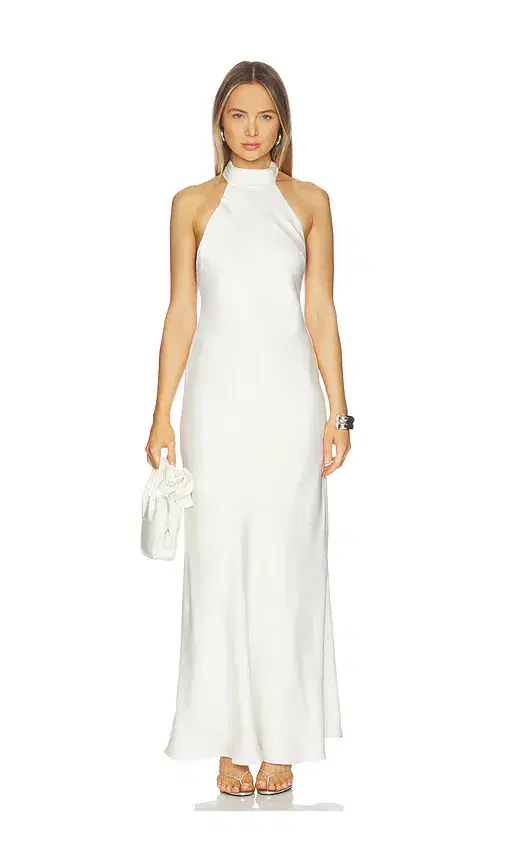 Arabelle High Neck Maxi Dress
