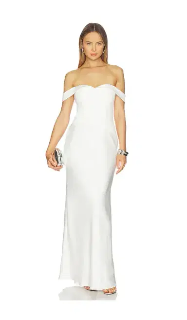 Runaway The Label Ebony Off Shoulder Maxi Dress | Thumbnail 1 Runaway The Label Ebony Off Shoulder Maxi Dress | Thumbnail 1