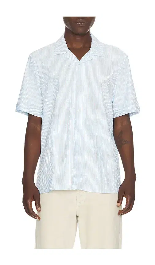 Commuter Seersucker Camp Shirt