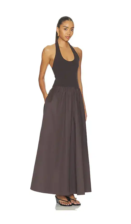 Halter Gathered Dress