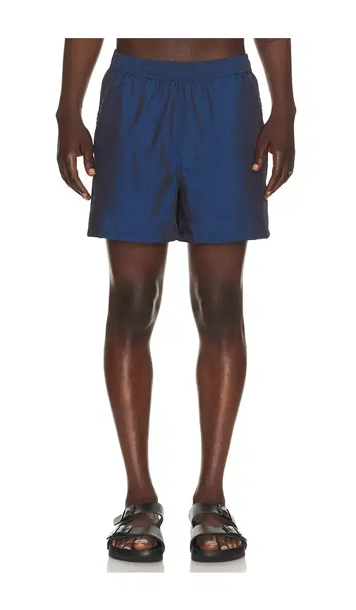 Bather Iridescent Sapphire Swim Trunks