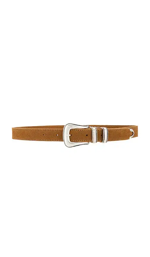 Nudie Jeans Western Suede Silver Belt