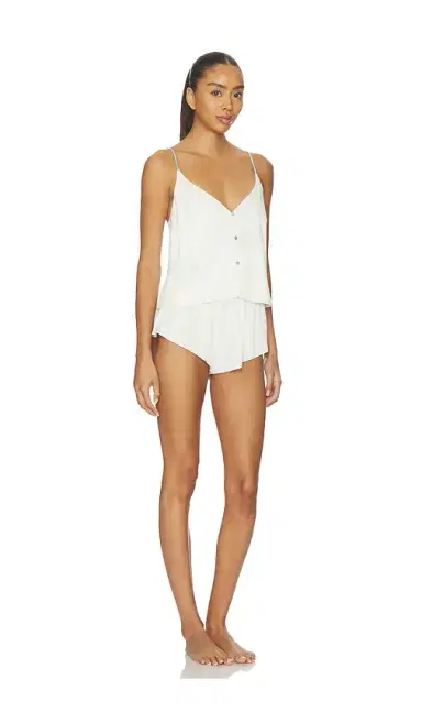 Lunya Washable Silk Button Front Knicker Set | Thumbnail 2 Lunya Washable Silk Button Front Knicker Set | Thumbnail 2
