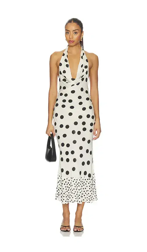 Tularosa Elma Cowl Neck Dress