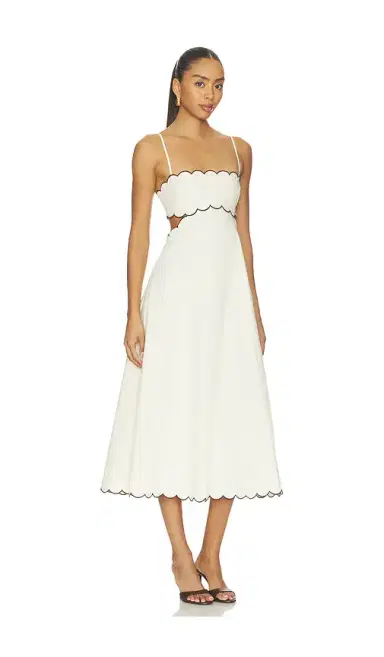 Tularosa Samara Midi Dress | Thumbnail 2 Tularosa Samara Midi Dress | Thumbnail 2