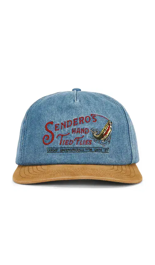 Hand Tied Flies Panel Hat