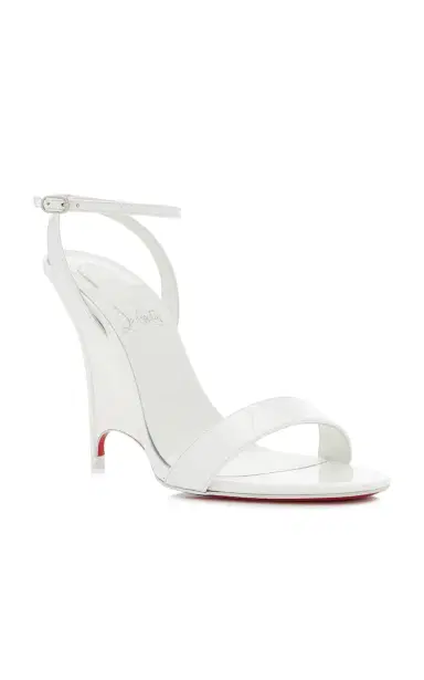Christian Louboutin Zeezeenella 100mm Patent Leather Sandals | Thumbnail 4 Christian Louboutin Zeezeenella 100mm Patent Leather Sandals | Thumbnail 4