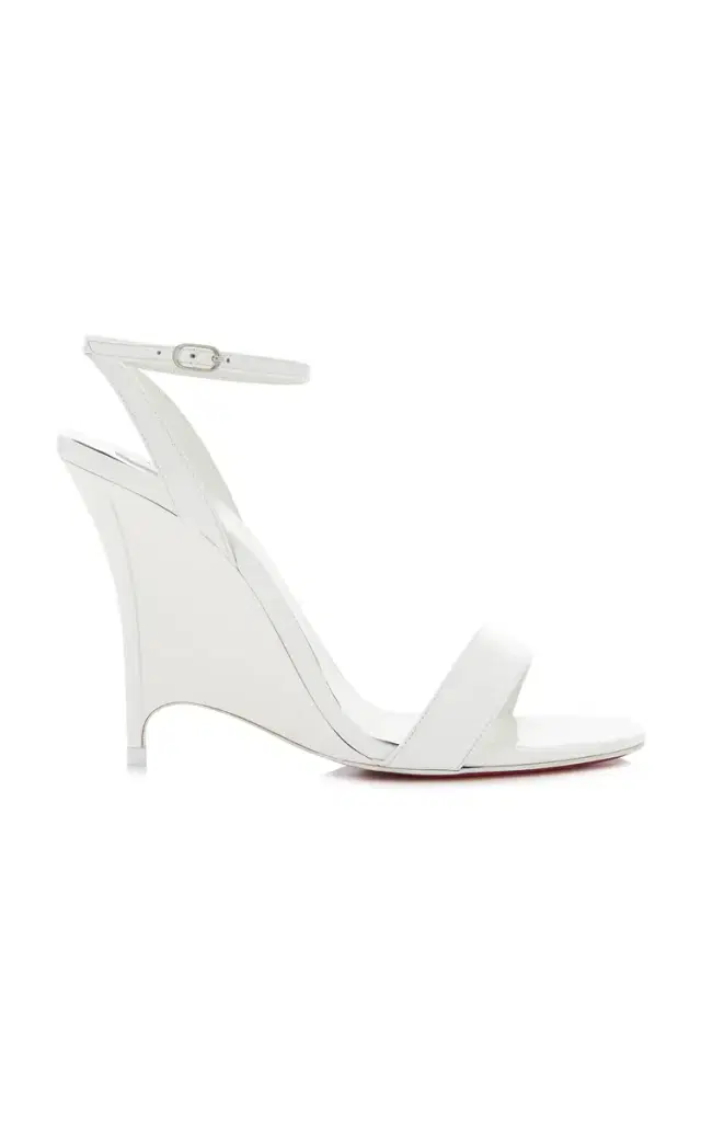 Zeezeenella 100mm Patent Leather Sandals