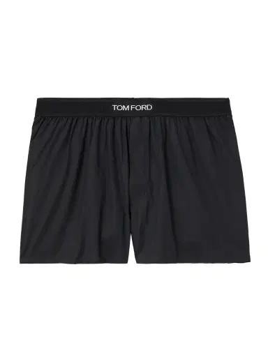 Tom Ford Stretch-Cotton Poplin Boxer Shorts - Men | Thumbnail 1