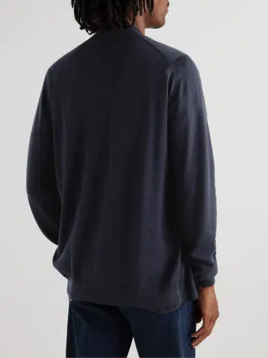 John Smedley Claygate Slim-Fit Merino Wool Zip-Up Cardigan - Men | Thumbnail 3 John Smedley Claygate Slim-Fit Merino Wool Zip-Up Cardigan - Men | Thumbnail 3