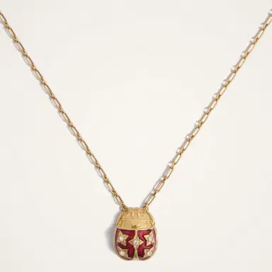 La DoubleJ Lady Scarab Necklace | Thumbnail 3 La DoubleJ Lady Scarab Necklace | Thumbnail 3
