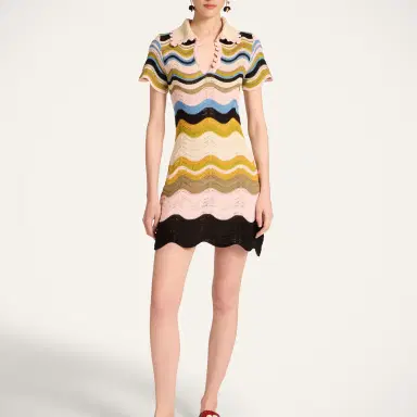La DoubleJ Chevron Mini Dress | Thumbnail 3 La DoubleJ Chevron Mini Dress | Thumbnail 3
