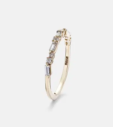 Suzanne Kalan 18kt yellow gold ring with diamonds | Thumbnail 2