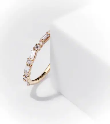 Suzanne Kalan 18kt yellow gold ring with diamonds | Thumbnail 5