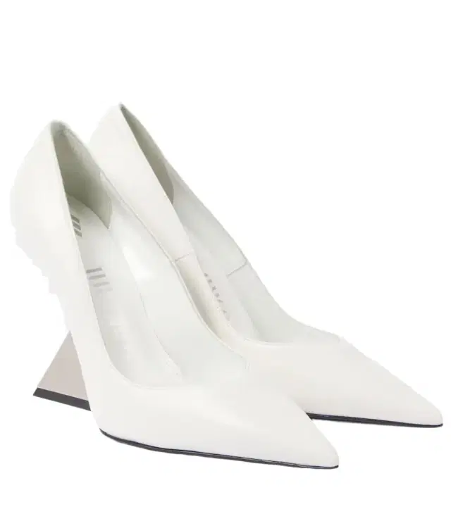 The Attico Cheope leather pumps