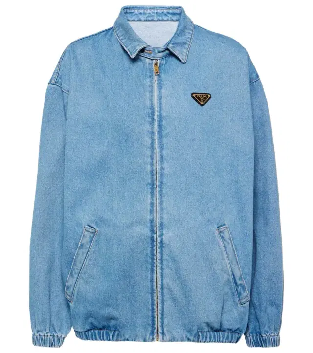 Logo denim jacket