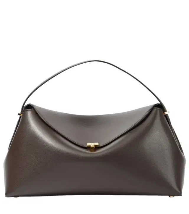 Toteme T-Lock leather tote bag