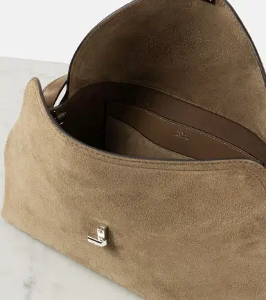 TOTEME T-Lock suede tote bag | Thumbnail 2 TOTEME T-Lock suede tote bag | Thumbnail 2