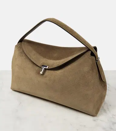TOTEME T-Lock suede tote bag | Thumbnail 4 TOTEME T-Lock suede tote bag | Thumbnail 4
