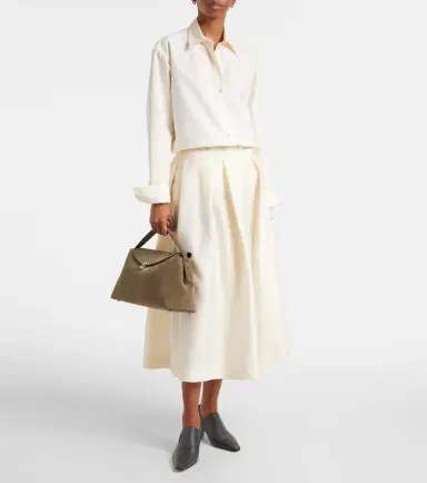 TOTEME T-Lock suede tote bag | Thumbnail 7 TOTEME T-Lock suede tote bag | Thumbnail 7