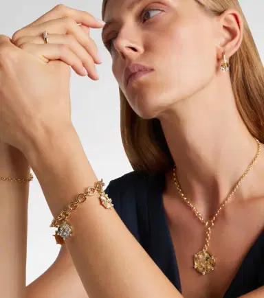 Foundrae Resilience and Blossom 18kt gold bracelet with diamonds | Thumbnail 4