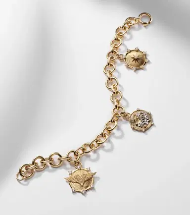 Foundrae Resilience and Blossom 18kt gold bracelet with diamonds | Thumbnail 6