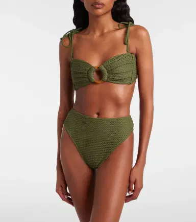 Montce Tori crochet bandeau bikini top | Thumbnail 2