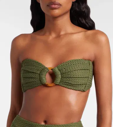 Montce Tori crochet bandeau bikini top | Thumbnail 3