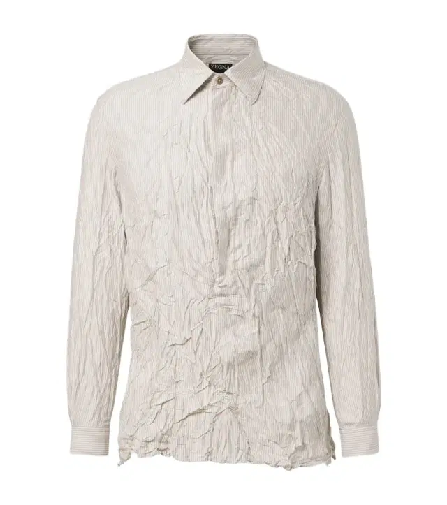Zegna Striped silk shirt