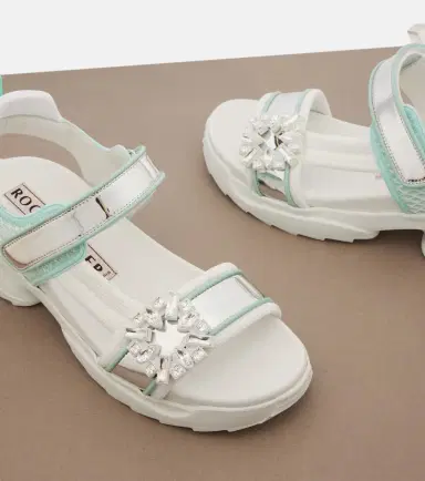 Roger Vivier Viv' Run embellished sandals | Thumbnail 2 Roger Vivier Viv' Run embellished sandals | Thumbnail 2