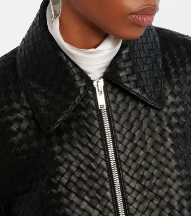 Bottega Veneta Intrecciato leather jacket | Thumbnail 6 Bottega Veneta Intrecciato leather jacket | Thumbnail 6