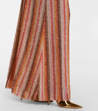 Rachel Gilbert Isadora sequined striped gown | Thumbnail 5