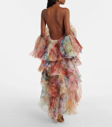 Zimmermann Luna floral ruffled midi dress | Thumbnail 6
