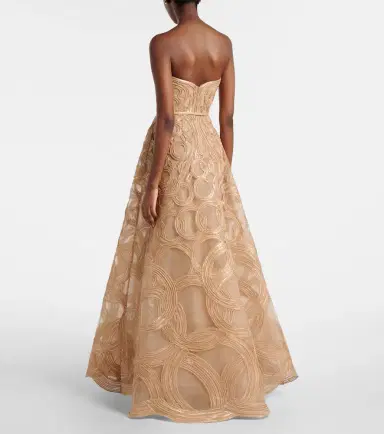Elie Saab Embellished tulle bustier gown | Thumbnail 2